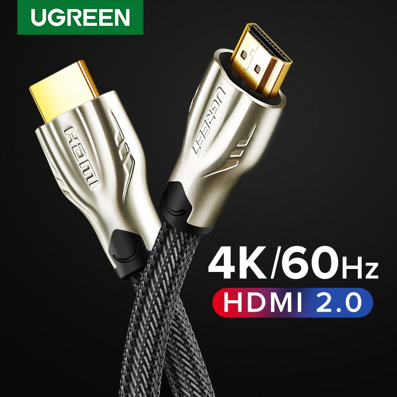 UGREEN HDMI Cable 4K/60Hz HDMI Splitter Cable for Xiaomi Mi Box HDMI 2.0 Audio Cable Switch Splitter for Tv Box PS4 HDMI Cable