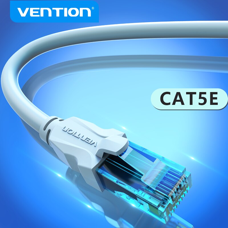 Vention CAT5e RJ45 Networking Ethernet Patch Cord LAN Cable 0.75m 1m 1.5m 2m 3m 5m for Computer Router Laptop Ethernet Cable