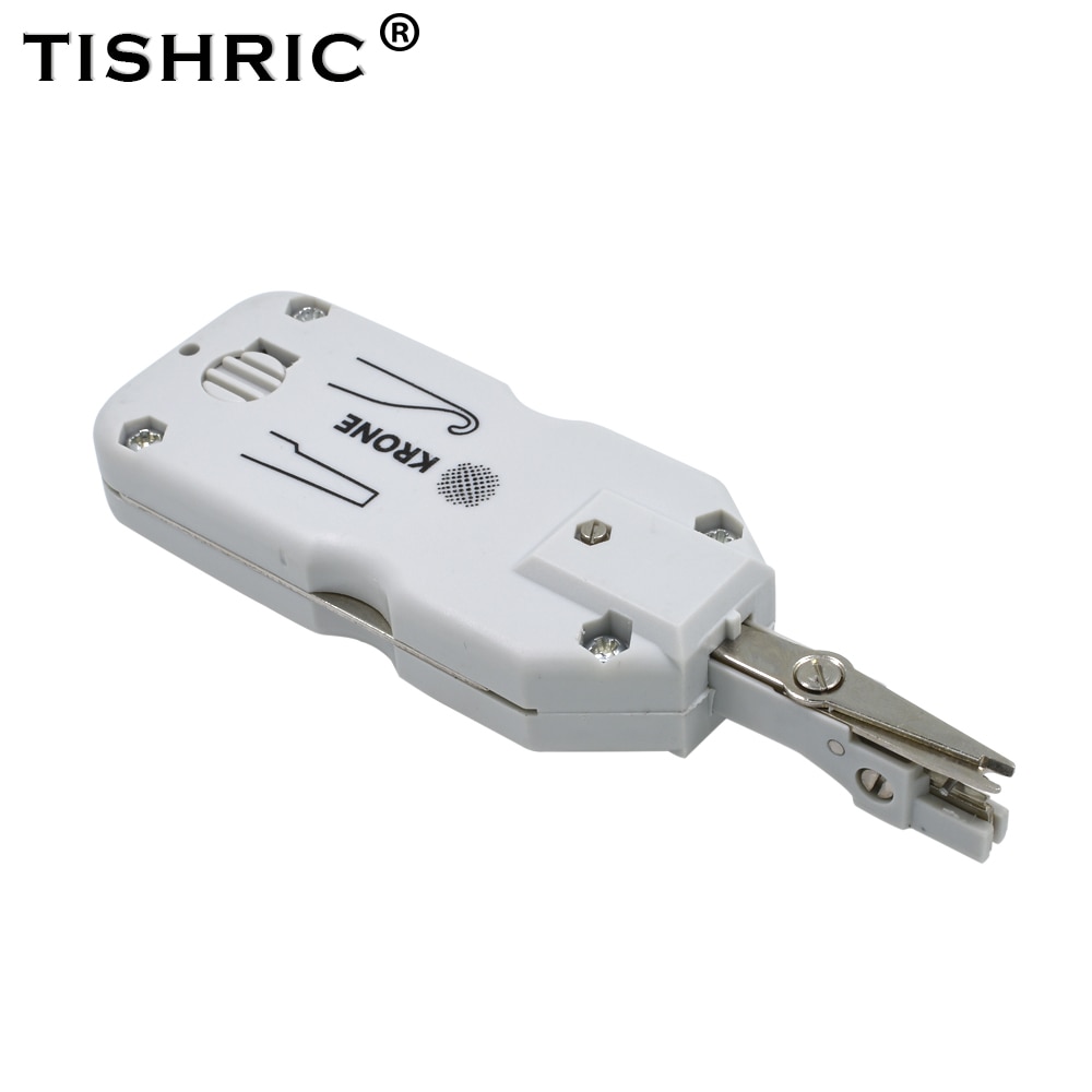 TISHRIC Original Classic Short Krone Lsa-plus Professional Telecom Phone Wire Cable RJ11 RJ45 Punch Down Network Tool Kit
