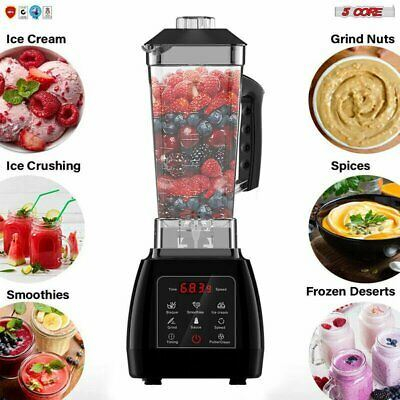 5 Core Professional Touch Screen Blender Soup Smoothie Grind 2000Watt