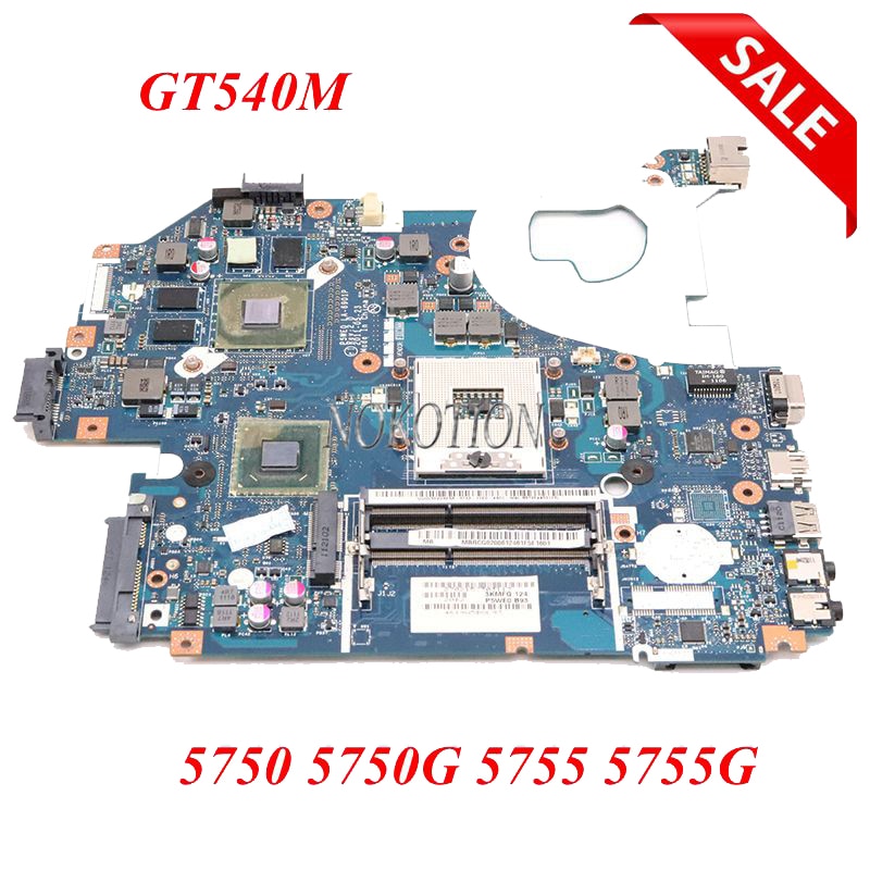 NOKOTION MBRCG02006 MBRCG02007 P5WE0 LA-6901P Laptop motherboard for Acer Aspire 5750 5750G MB.RCG02.006 DDR3 GT540M 2G