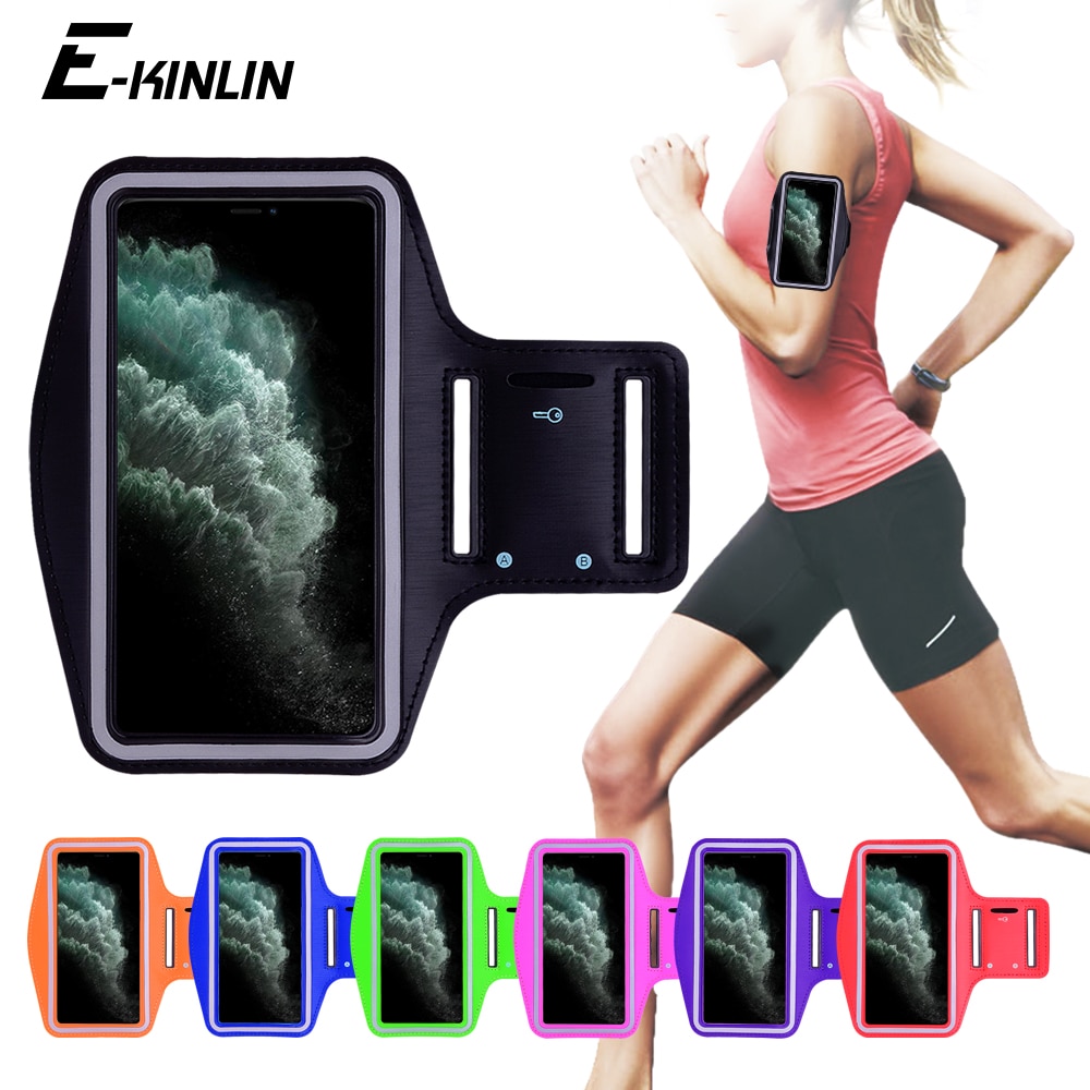 Waterproof Sport Running Gym Arm Band Case For iPhone 14 13 12 mini 11 Pro XS Max XR X 8 7 6 6S Plus SE 2020 2022 5 5S Cover Bag