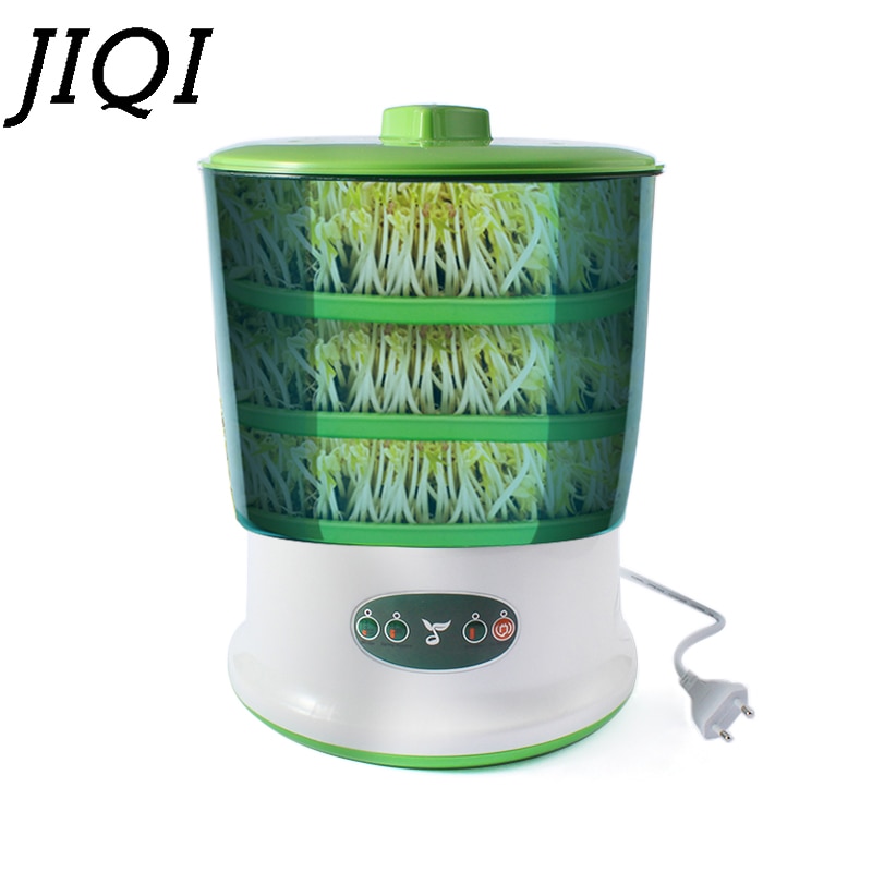 Digital Home DIY Bean Sprouts Maker Thermostat Green Seeds Growing Germinator Automatic Vegetable Seedling Growth Bucket Machine