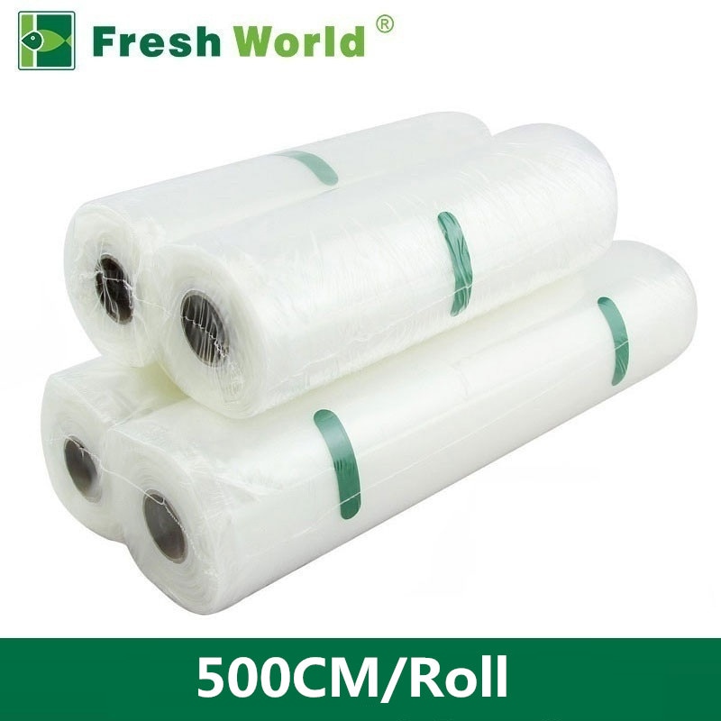 Fresh World Vacuum Bags For Food Vacuum Sealer Bags Fresh Long Keeping 12 15 20 25 28 30 35*500cm Kitchen Vacuum Packaging Rolls