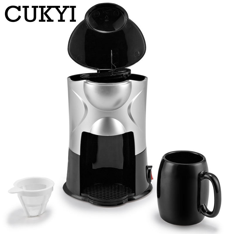 CUKYI electric automatic hourglass Coffee maker drip Cafe American