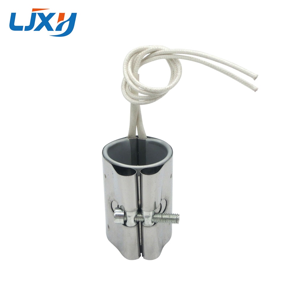 LJXH 2pcs/lot Mica Band Heater 110V/220V/380V 25x25mm/25x30mm Stainless Element 60W/70W for Plastic Injection Machine