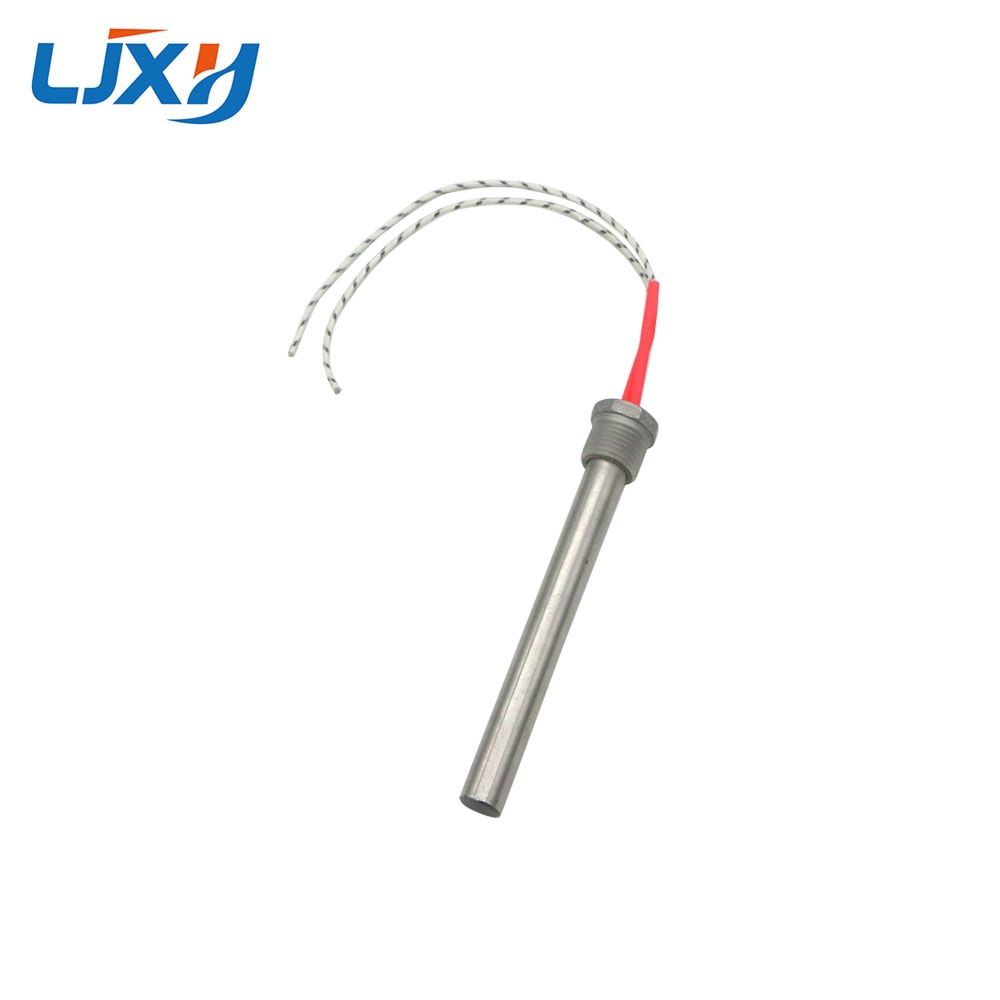 LJXH DN15/21mm Thread Cartridge Heater Heating Element 12x150/200mm Tube Size AC110V/220V/380V 201 Stainless Steel