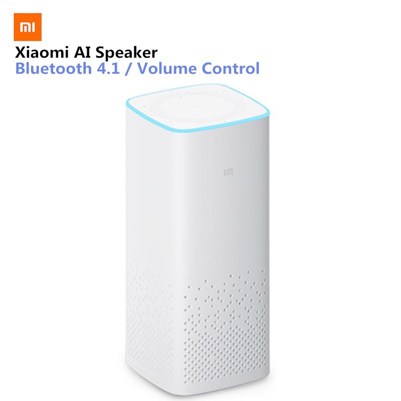 Xiaomi AI speaker wifi bluetooth voice remote control portable smart home light music player xiaoai app For Android Iphone