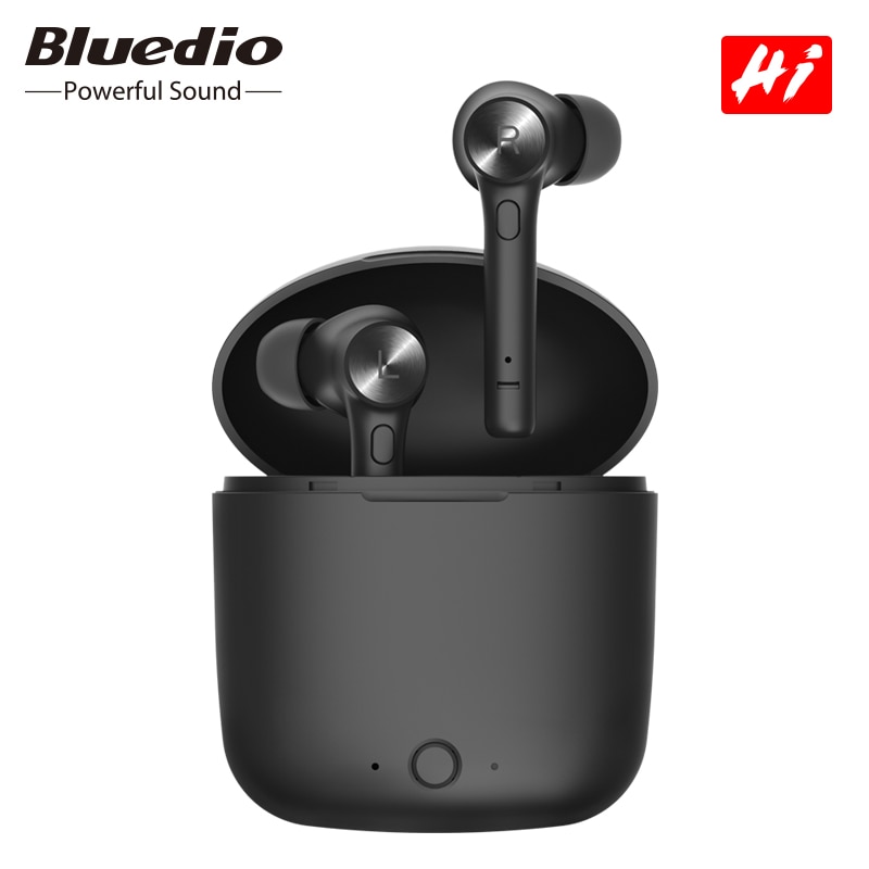 Bluedio Hi wireless earbuds earphone Bluetooth-compatible stereo sport earbuds wireless headset built-in microphone
