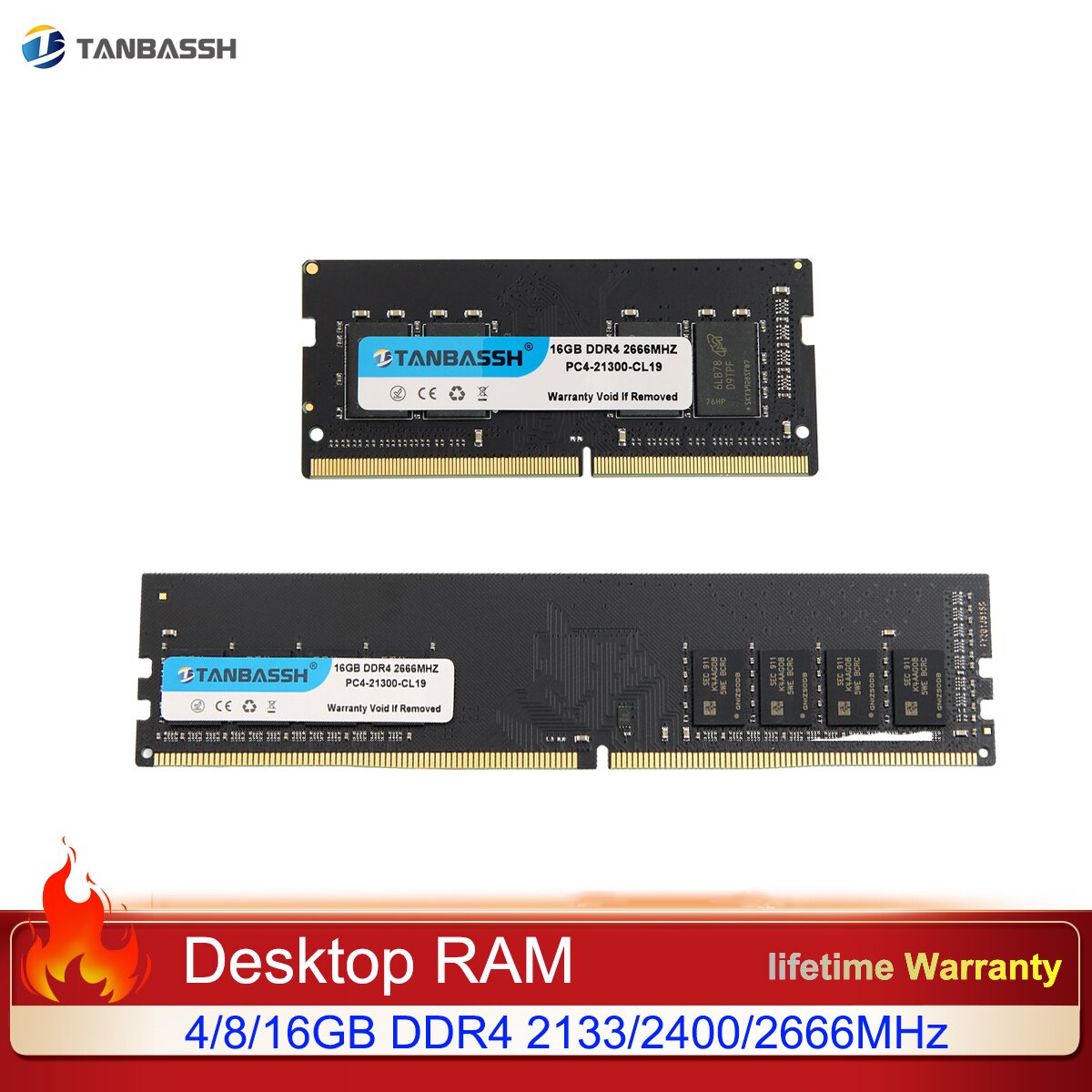RAM DDR4 8GB 16GB Laptop memory notebook Desktop RAM 2133MHZ 2400MHZ 2666MHZ 1.2V high performance so-dimm Lifetime warranty