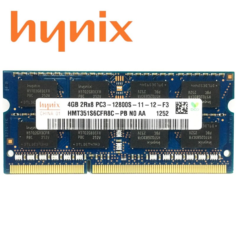 Hynix Chipset Laptop Notebook memory RAM 1GB 2GB 4GB 8GB PC2 PC3 DDR2 DDR3 667Mhz 800mhz 1333Mhz 1600Mhz 1333 1600 800 667mhz
