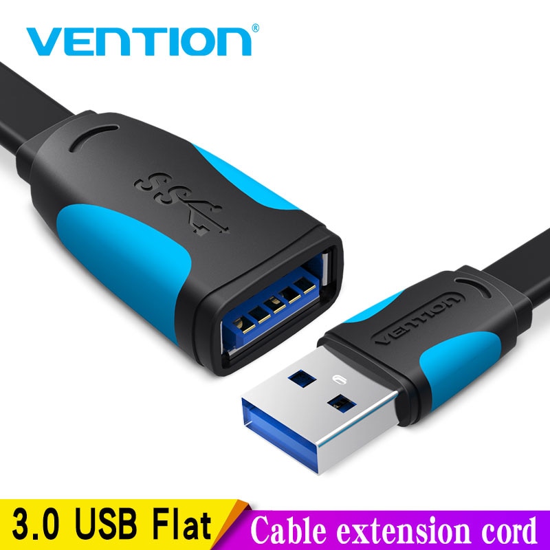 Vention USB2.0 3.0 Extension Cable Male to Female Extender Cable USB3.0 Cable Extended for laptop PC USB Extension Cable 0.5M 3M