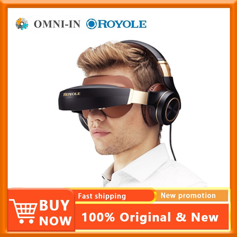 Royole Moon All in One 2GB/32GB 3D VR Headset HIFI Headphone Moon 3D Mobile Cinema RoyoleCollection