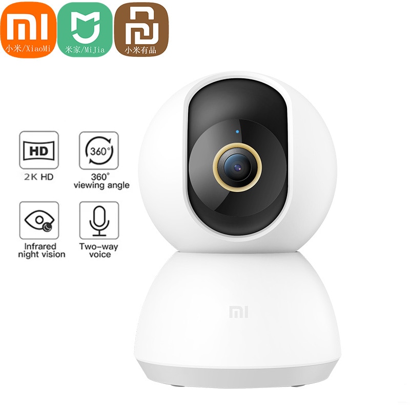 Xiaomi Mijia 1296P Ultra HD 2K Smart IP Camera WiFi Pan-tilt Night Vision 360° Video Webcam Baby Security Monitor Night Vision