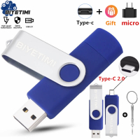 Type C Biyetimi Usb Flash Drives 2.0 128gb pendrive 64gb флэш-накопител stick 32G 16gb Type-c Pen Drive 4G for Phone PC gift